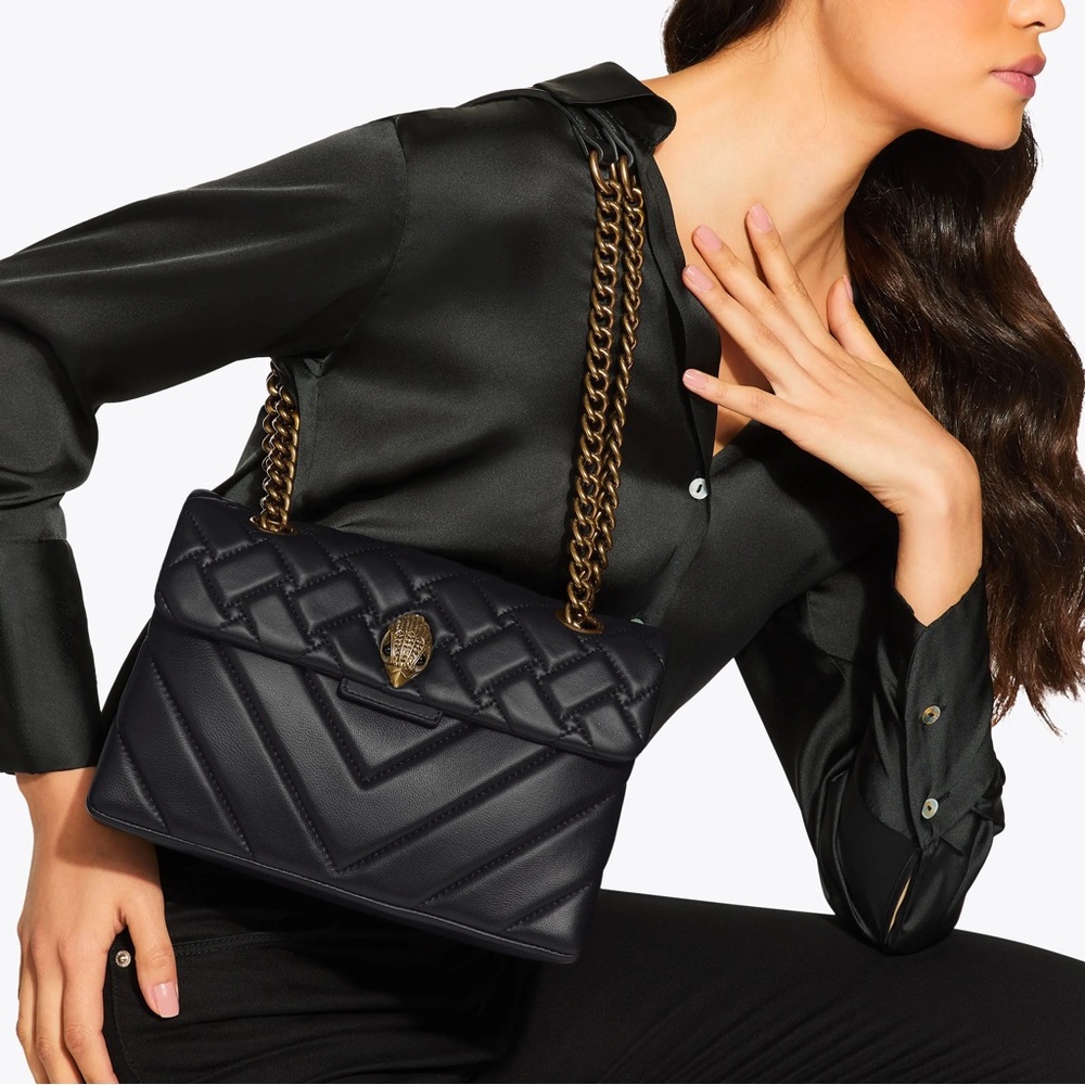 Kurt Geiger leather kensington bag